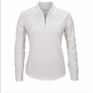 Bette & Court Long Sleeve Polo
